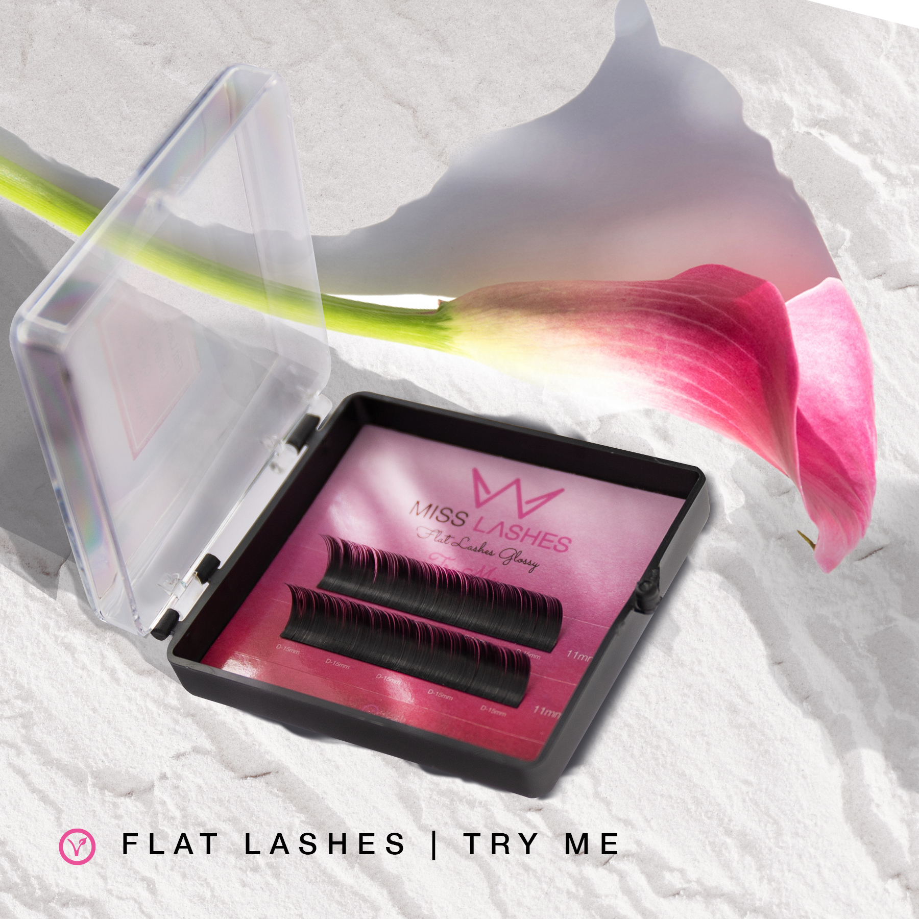 Flat Lashes | TRY ME | 0,15 | 11 mm